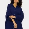 Musselin Bluse Oversize, Dunkelblau -Sassyclassy SassyClassy musselinbluse bluse oversize dunkelblau S2201B4509 3GNGLO52DpwvxB