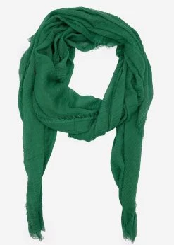 Musselin Schal, Grün -Sassyclassy SassyClassy musselinschal grun S2208A1197 1kkvJyFYSW3ZJ5