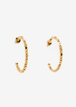 Offene Creolen, Gold