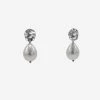 Ohrstecker Mit Perle, Silber -Sassyclassy SassyClassy ohrstecker mit perle silber S2210A1226 3