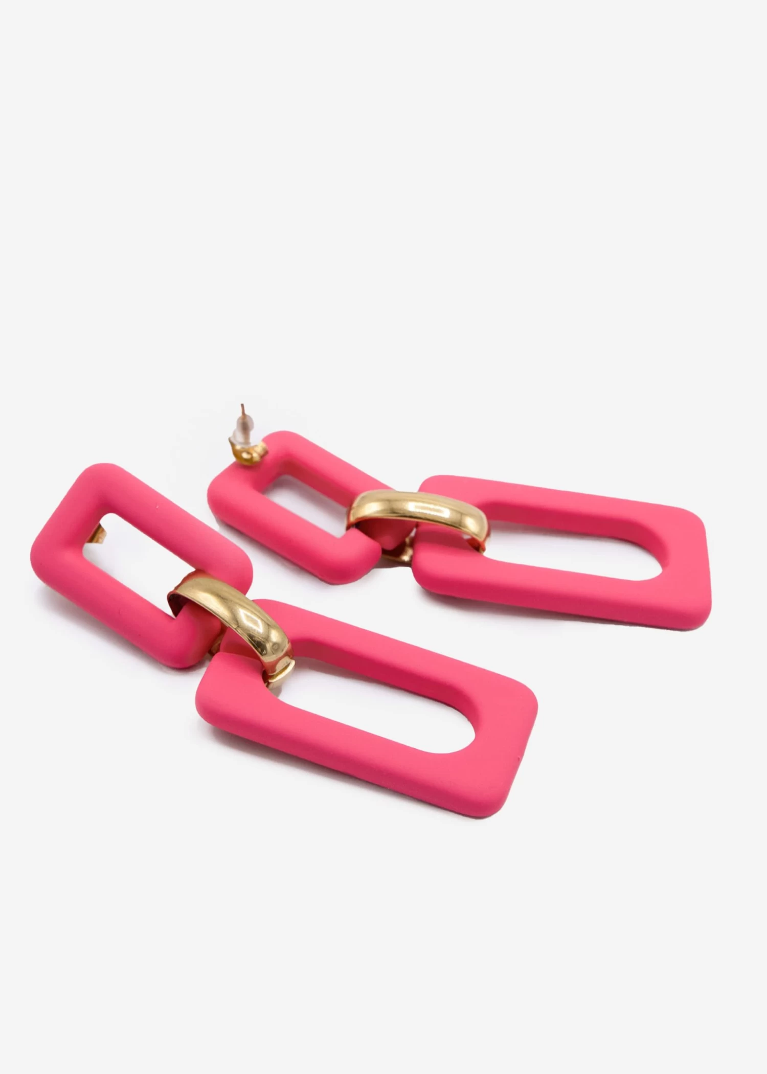 Ohrstecker, Pink 5 Ohrstecker, Pink – Bild 3