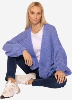Oversize Cardigan - Flieder -Sassyclassy SassyClassy oversize cardigan flieder S3208C6187OBN6MYBa0O4XB