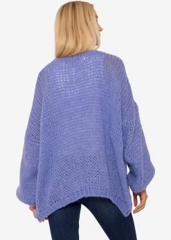 Oversize Cardigan - Flieder -Sassyclassy SassyClassy oversize cardigan flieder S3208C6187 2