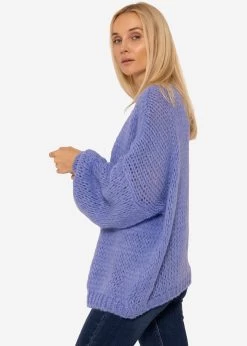 Oversize Cardigan - Flieder -Sassyclassy SassyClassy oversize cardigan flieder S3208C6187 3p9cXvZWm5Tztr