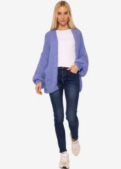 Oversize Cardigan - Flieder -Sassyclassy SassyClassy oversize cardigan flieder S3208C6187 5