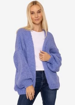 Oversize Cardigan - Flieder -Sassyclassy SassyClassy oversize cardigan flieder S3208C6187 6