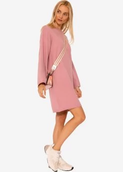 Oversize Kleid In Strick - Altrosa 13 Oversize Kleid In Strick - Altrosa -Sassyclassy SassyClassy oversize strickkleid altrosa S3206B5976 9