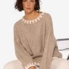 Pullover Mit Offwhite Details, Beige 2 Pullover Mit Offwhite Details, Beige -Sassyclassy SassyClassy pullover mit offwhite details S3207B6028 8Oi2cnIHV72GW3