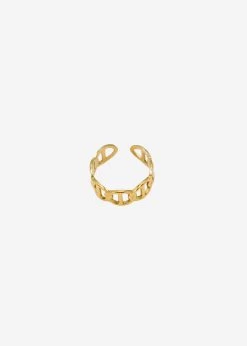 Ring Mit Rundem Muster, Gold -Sassyclassy SassyClassy ring gold S2208A1177 22bwJJNNNJxZ72
