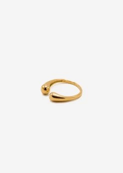 Ring Mit 2 Kugeln, Gold 7 Ring Mit 2 Kugeln, Gold -Sassyclassy SassyClassy ring mit 2 kugeln gold S3205A1334 128ClowHeSYuQ2