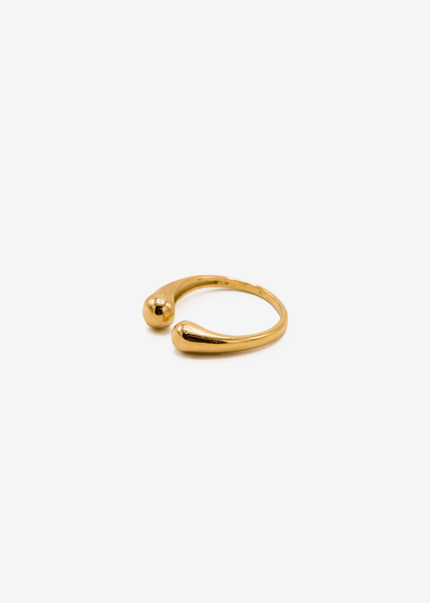 Ring Mit 2 Kugeln, Gold 5 Ring Mit 2 Kugeln, Gold – Bild 3