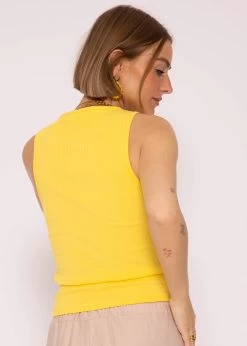 Rip Jersey Top, Gelb -Sassyclassy SassyClassy rip jersey top gelb S3204B5862 5