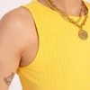 Rip Jersey Top, Gelb -Sassyclassy SassyClassy rip jersey top gelb S3204B5862 8