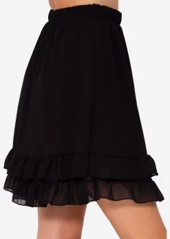Rüschen Rock In Chiffon - Schwarz 16 Rüschen Rock In Chiffon - Schwarz -Sassyclassy SassyClassy ruschen rock in chiffon schwarz S3207B6015 6rhq9mfVkjwEWe