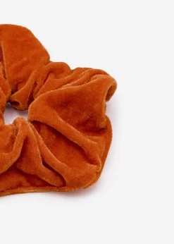 Scrunchie Aus Velvet, Orange -Sassyclassy SassyClassy scrunchie aus velvet orange S2208A1194 3