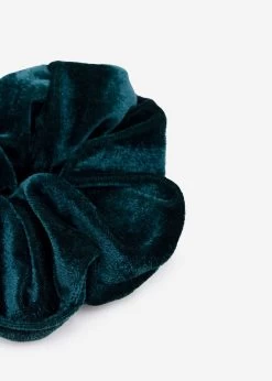 Scrunchie Aus Velvet, Petrol -Sassyclassy SassyClassy scrunchie aus velvet petrol S2208A1185 1N060Oj6d34rQn