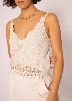 Spitzen-Top, Beige -Sassyclassy SassyClassy spitzen top beige S1201B3694 82Np2bsOy77r2H