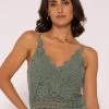 Spitzen-Top, Grün -Sassyclassy SassyClassy spitzen top grun S0207B3134 6