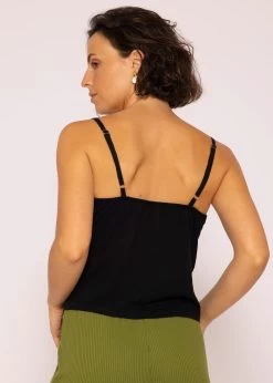 Spitzen-Top, Schwarz -Sassyclassy SassyClassy spitzen top schwarz S0207B3136 4