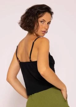 Spitzen-Top, Schwarz -Sassyclassy SassyClassy spitzen top schwarz S0207B3136 5