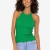 Strick Top Mit Bogenkante, Grün 1 Strick Top Mit Bogenkante, Grün -Sassyclassy SassyClassy strick top mit bogenkante grun S3202B5524 5 1