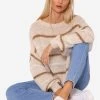 Strickpullover Mit Farbigen Streifen - Hellbeige-beige-offwhite -Sassyclassy SassyClassy strickpullover mit farbigen streifen hellbeige beige offwhite S3208P6188 2yWZJ3QIASJSH4
