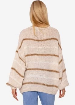 Strickpullover Mit Farbigen Streifen - Hellbeige-beige-offwhite 16 Strickpullover Mit Farbigen Streifen - Hellbeige-beige-offwhite -Sassyclassy SassyClassy strickpullover mit farbigen streifen hellbeige beige offwhite S3208P6188 5mPrJAi953GhVI