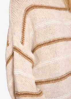 Strickpullover Mit Farbigen Streifen - Hellbeige-beige-offwhite 18 Strickpullover Mit Farbigen Streifen - Hellbeige-beige-offwhite -Sassyclassy SassyClassy strickpullover mit farbigen streifen hellbeige beige offwhite S3208P6188 78PKR8j0FeHtGz