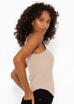 Tank Top Mit Stickerei - Beige -Sassyclassy SassyClassy tank top mit stickerei taupe S3207T6154 6ZxBzrRfdbaPoV