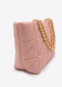 Tasche Mit Kettenhenkel, Rosa -Sassyclassy SassyClassy tasche mit kettenhenkel rosa S2301T456 6U5I0BfH6L8Xag