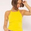 Top Mit Trägern, Gelb -Sassyclassy SassyClassy top mit tragern gelb S3202B5441 13