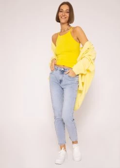 Top Mit Trägern, Gelb -Sassyclassy SassyClassy top mit tragern gelb S3202B5441 3