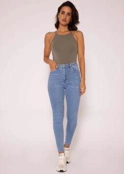 Top Mit Trägern, Khaki -Sassyclassy SassyClassy top mit tragern khaki S2208B5007 1McFA1gUqo3RJa