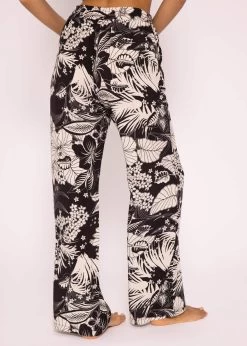 Viskose Hose Mit Print, Schwarz -Sassyclassy SassyClassy viskose hose mit print schwarz S3204B5830 6