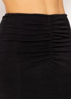 Langer Jerseyrock Mit Raffung - Schwarz 15 Langer Jerseyrock Mit Raffung - Schwarz -Sassyclassy Sassyclassy Langer Jerseyrock mit Raffung schwarz S3212R6746 5xbQSFhtjHhlPo