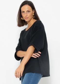 Lässiges Musselin Shirt - Schwarz -Sassyclassy Sassyclassy Lassiges Musselin Shirt schwarz S2207B4871 1ngzqWsKig3UxR