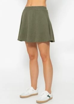 Musselin Rock-Shorts, Khaki 16 Musselin Rock-Shorts, Khaki -Sassyclassy Sassyclassy Musselin Rock Shorts khaki S3203B5650 2