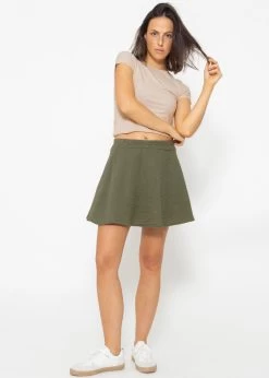Musselin Rock-Shorts, Khaki 12 Musselin Rock-Shorts, Khaki -Sassyclassy Sassyclassy Musselin Rock Shorts khaki S3203B5650 3