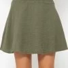 Musselin Rock-Shorts, Khaki 1 Musselin Rock-Shorts, Khaki -Sassyclassy Sassyclassy Musselin Rock Shorts khaki S3203B5650 5