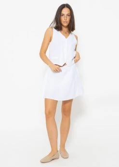 Musselin Rock-Shorts, Weiß 13 Musselin Rock-Shorts, Weiß -Sassyclassy Sassyclassy Musselin Rock Shorts weiss S3203B5648 3