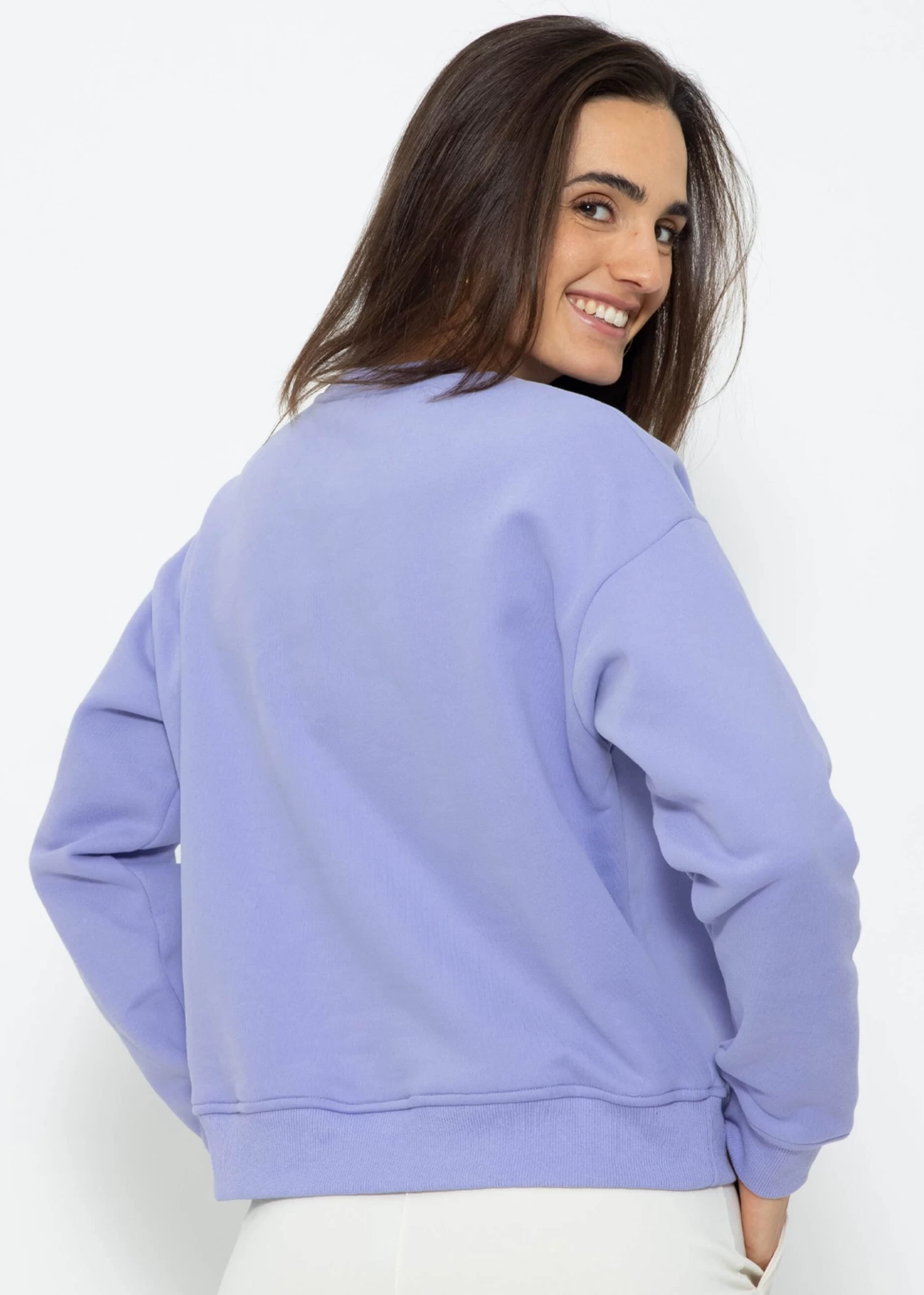Sweatshirt - Lila 10 Sweatshirt - Lila – Bild 8