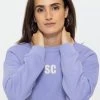 Sweatshirt - Lila 2 Sweatshirt - Lila -Sassyclassy Sassyclassy Sweatshirt lila S3210W6553 4