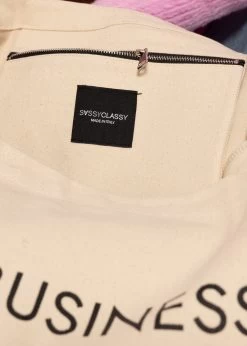 Extra Large Shopper, Offwhite -Sassyclassy T441 4