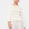Baumwoll Pullover Mit Feinen Streifen - Beige -Sassyclassy sassyclassy Baumwoll Pullover mit feinen Streifen beige S4203P6845 5bAqnRnLuqQbuR