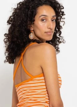 Gestreiftes Träger Top, Orange -Sassyclassy sassyclassy Gestreiftes trager Top orange S3204B5840 4