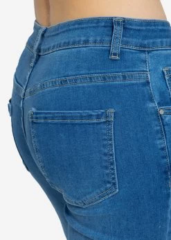 Highwaist Relax Fit Jeans, Mittelblau -Sassyclassy sassyclassy Highwaist Relax Fit Jeans mittelblau S3202B5519 6