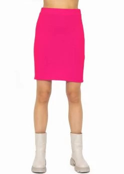 Kurzer Strickrock - Pink 14 Kurzer Strickrock - Pink -Sassyclassy sassyclassy Kurzer Strickrock pink S3208R6207 7