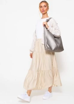 Maxi Volantsrock - Beige 12 Maxi Volantsrock - Beige -Sassyclassy sassyclassy Maxi Volantsrock beige S4203R6903 5Iv7jSqD6v3OpR