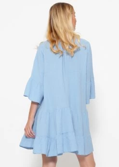 Musselin Kleid - Hellblau -Sassyclassy sassyclassy Musselin Kleid hellblau S4202K6805 4xhrK8Sn2NOE3e