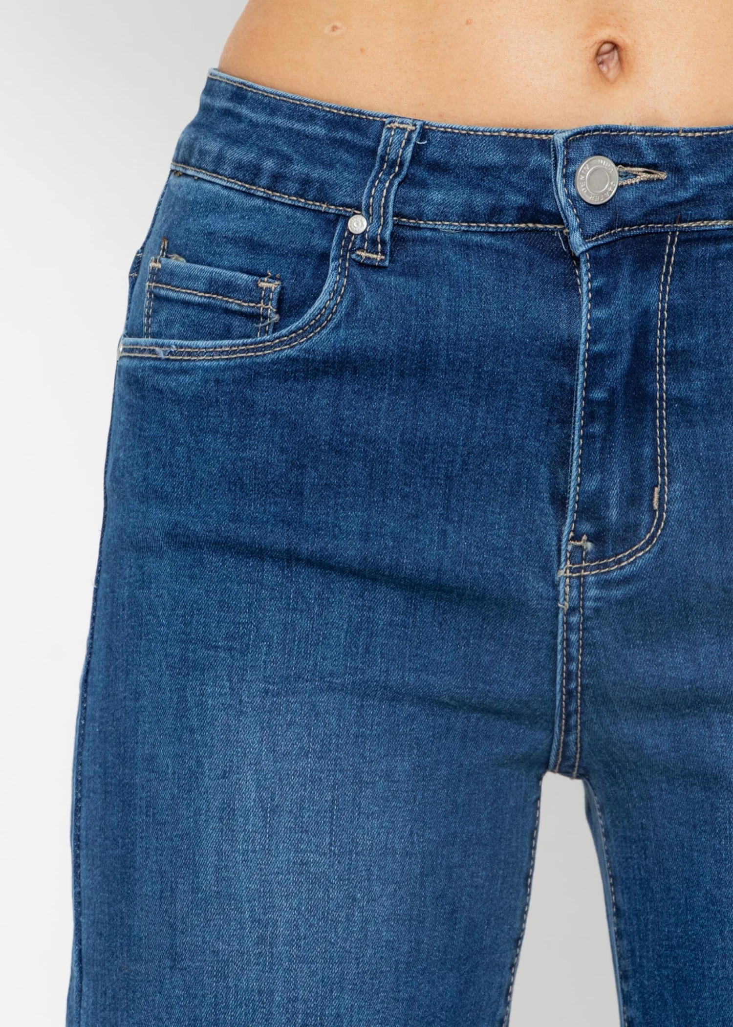 Ausgestellte Jeans - Blau 10 Ausgestellte Jeans - Blau – Bild 8
